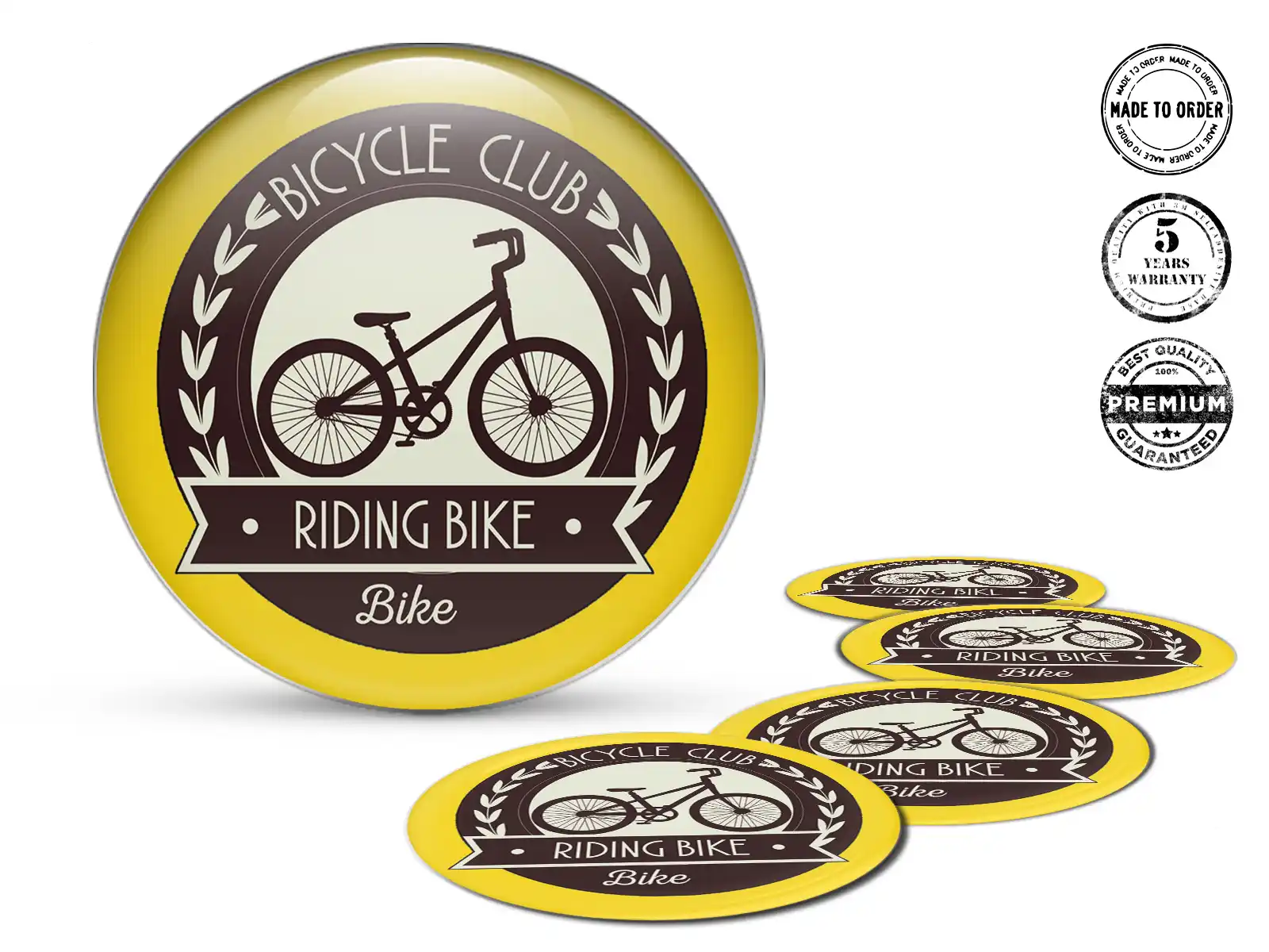 Decal Logo Cerchio Ruota Peak Racing